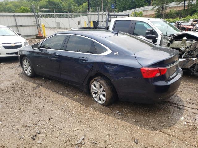 2G1105SA2G9108202 - 2016 CHEVROLET IMPALA LT BLUE photo 2