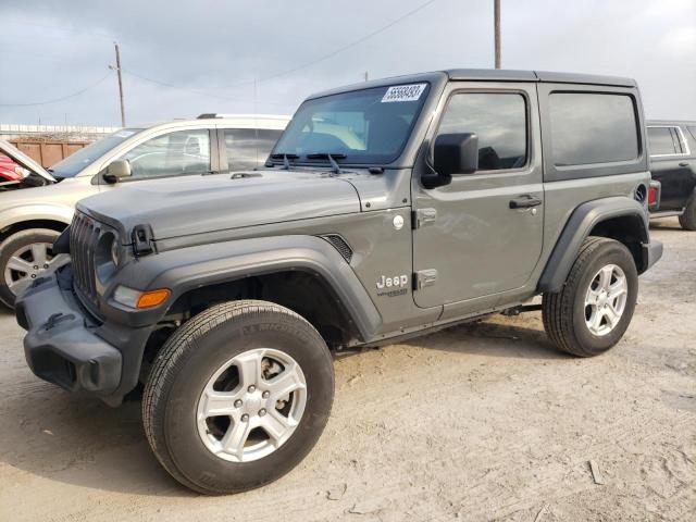 1C4GJXAG0LW274090 - 2020 JEEP WRANGLER SPORT GRAY photo 1