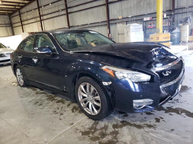 JN1BY1AP5JM181046 - 2018 INFINITI Q70 3.7 LUXE BLUE photo 4