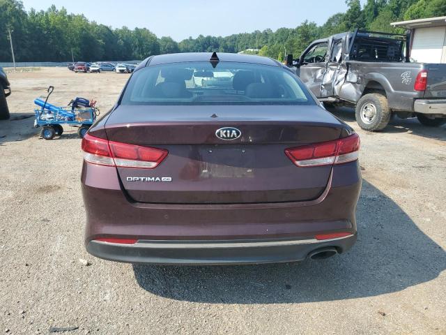 5XXGT4L36JG245467 - 2018 KIA OPTIMA LX BURGUNDY photo 6