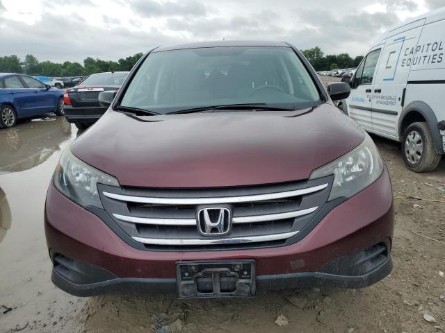 5J6RM3H3XEL009364 - 2014 HONDA CR-V LX BURGUNDY photo 5