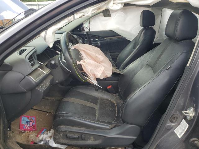 19XFC1F78KE014850 - 2019 HONDA CIVIC EXL GRAY photo 7
