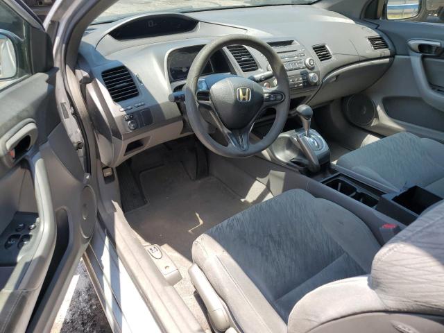 2HGFG12657H564795 - 2007 HONDA CIVIC LX SILVER photo 8