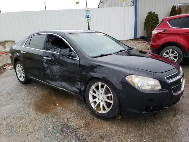 1G1ZE5EB4AF287415 - 2010 CHEVROLET MALIBU LTZ შავი ფოტო 4