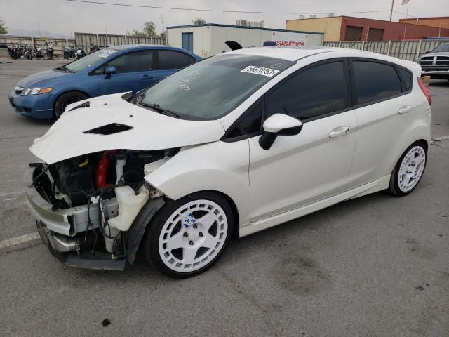 3FADP4GX7KM114008 - 2019 FORD FIESTA ST WHITE photo 1