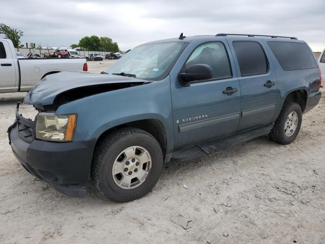 1GNFC16J59R277976 - 2009 CHEVROLET SUBURBAN C1500  LS BLUE photo 1