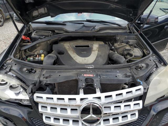 4JGBB8GB7BA650767 - 2011 MERCEDES-BENZ ML 350 4MATIC BLACK photo 12
