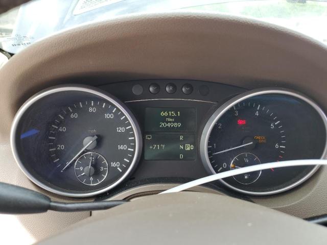 4JGBB8GB7BA650767 - 2011 MERCEDES-BENZ ML 350 4MATIC BLACK photo 9