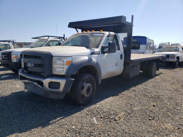 1FDUF4GYXDEA13443 - 2013 FORD F450 SUPER DUTY WHITE photo 1