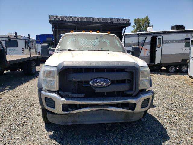 1FDUF4GYXDEA13443 - 2013 FORD F450 SUPER DUTY WHITE photo 5