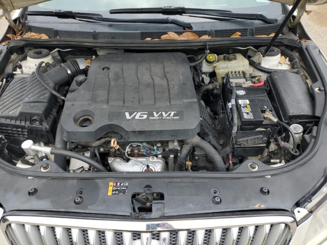 1G4GE5ED3BF310633 - 2011 BUICK LACROSSE CXS WHITE photo 11