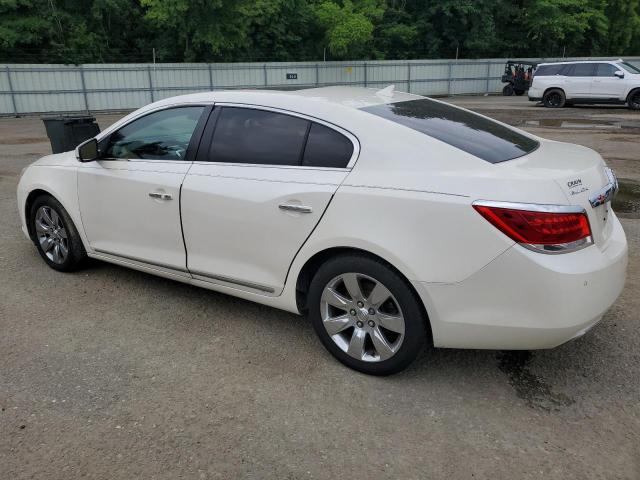1G4GE5ED3BF310633 - 2011 BUICK LACROSSE CXS WHITE photo 2