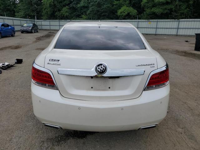 1G4GE5ED3BF310633 - 2011 BUICK LACROSSE CXS WHITE photo 6