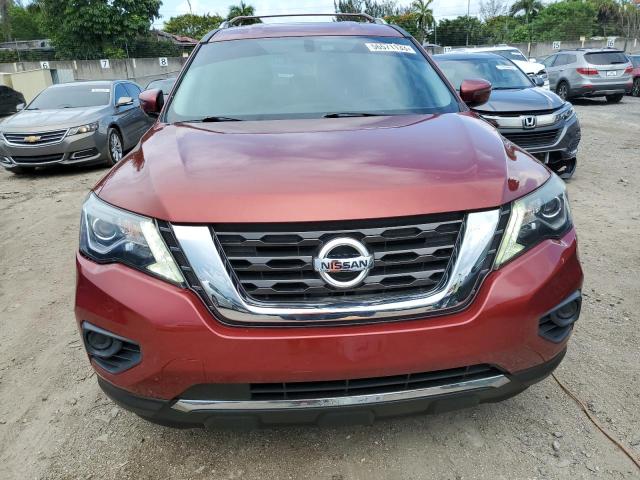 5N1DR2MN8HC685038 - 2017 NISSAN PATHFINDER S RED photo 5
