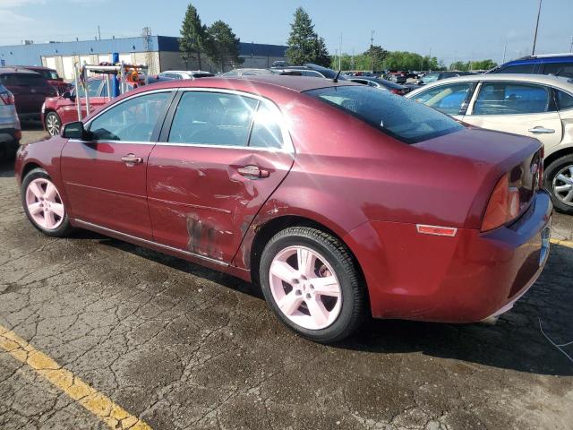 1G1ZC5E17BF274057 - 2011 CHEVROLET MALIBU 1LT RED photo 2