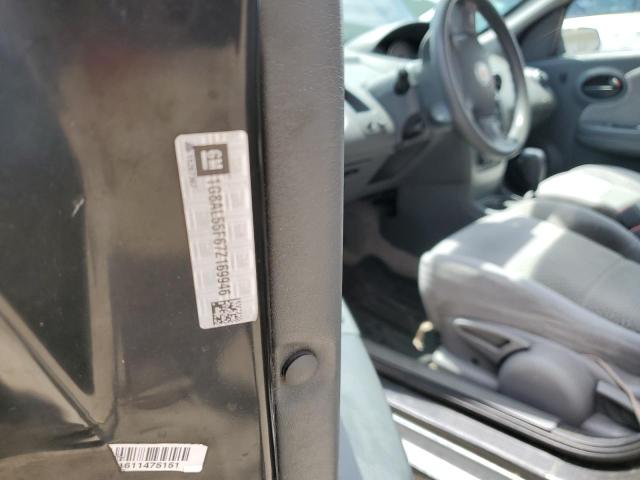 1G8AL55F67Z169946 - 2007 SATURN ION LEVEL 3 GRAY photo 12