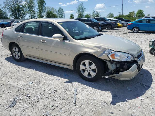 2G1WT57KX91111963 - 2009 CHEVROLET IMPALA 1LT 金色 照片 4