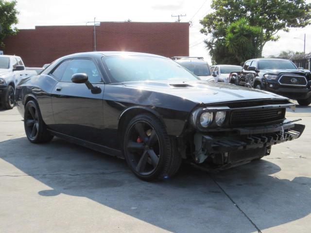 2B3CJ7DW6AH137377 - 2010 DODGE CHALLENGER SRT-8 BLACK photo 1