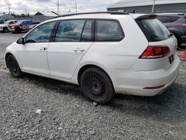 3VW117AU1KM518126 - 2019 VOLKSWAGEN GOLF SPORT S WHITE photo 2