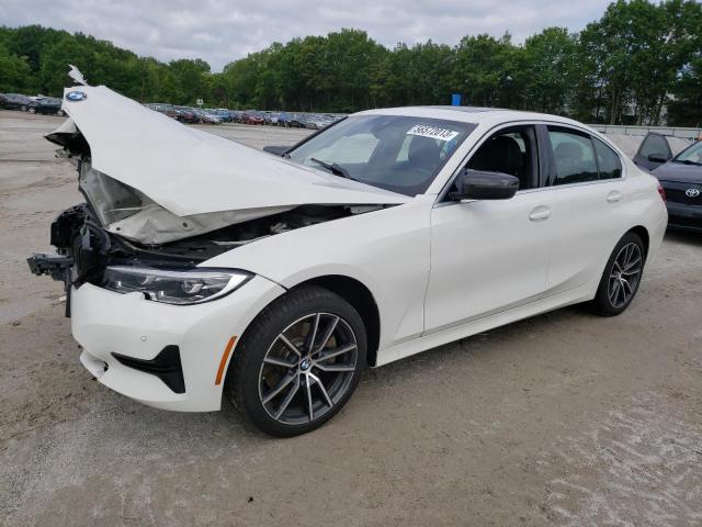 3MW5R7J5XK8B03558 - 2019 BMW 330XI WHITE photo 1