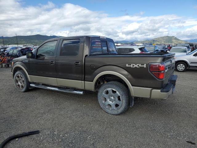 1FTPW14V09FA30750 - 2009 FORD F150 SUPERCREW BROWN photo 2