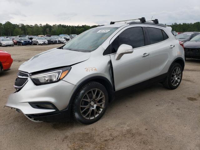 KL4CJ1SB3KB915411 - 2019 BUICK ENCORE SPORT TOURING SILVER photo 1