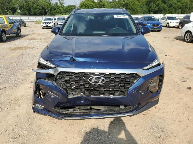 5NMS33AD2KH006243 - 2019 HYUNDAI SANTA FE SEL BLUE photo 5