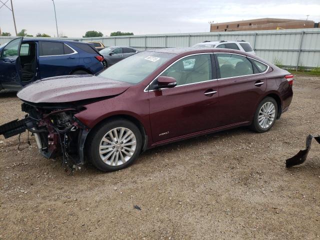 4T1BD1EB0DU014388 - 2013 TOYOTA AVALON HYBRID BURGUNDY photo 1