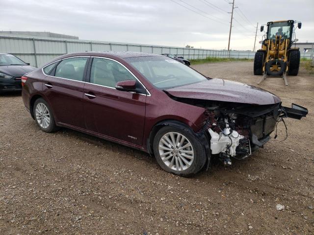 4T1BD1EB0DU014388 - 2013 TOYOTA AVALON HYBRID BURGUNDY photo 4