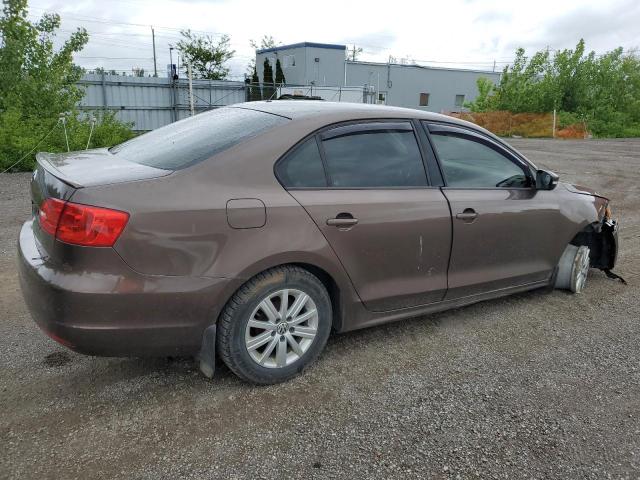 3VWDK7AJXCM302681 - 2012 VOLKSWAGEN JETTA BROWN photo 3