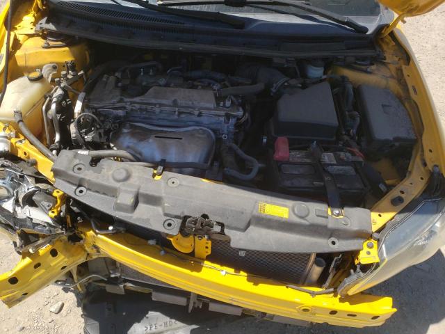 JTKJF5C78C3026771 - 2012 TOYOTA SCION TC 黄色 照片 11