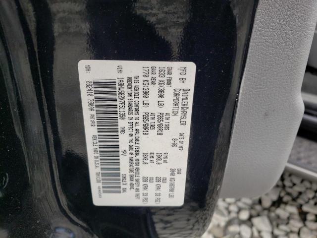 1A8HW582X7F511350 - 2007 CHRYSLER ASPEN LIMITED BLACK photo 13