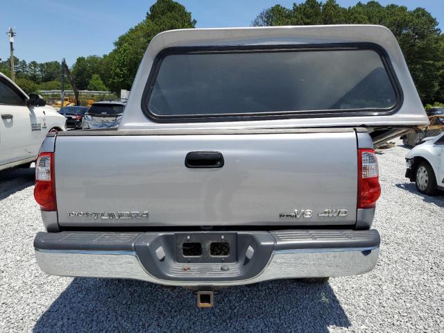 5TBBT44135S465248 - 2005 TOYOTA TUNDRA ACCESS CAB SR5 SILVER photo 6