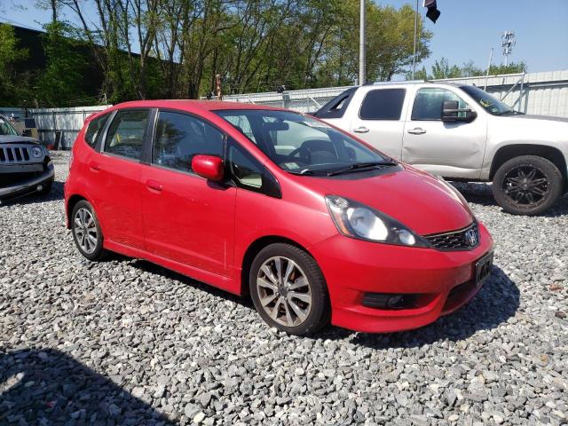 JHMGE8H50DC026499 - 2013 HONDA FIT SPORT წითელი ფოტო 4