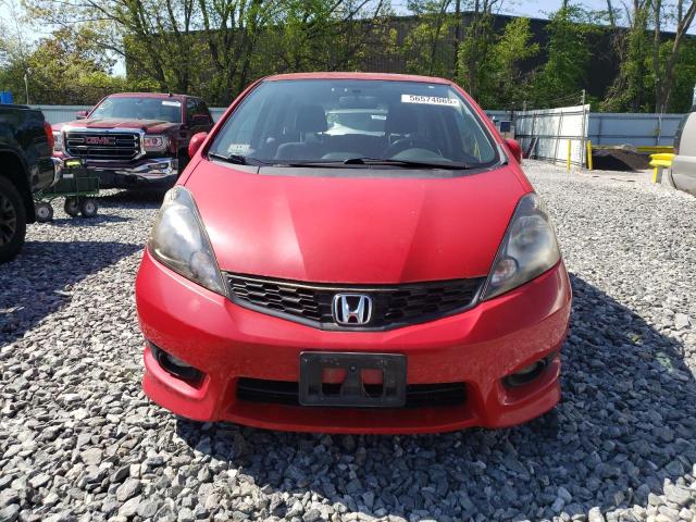 JHMGE8H50DC026499 - 2013 HONDA FIT SPORT წითელი ფოტო 5