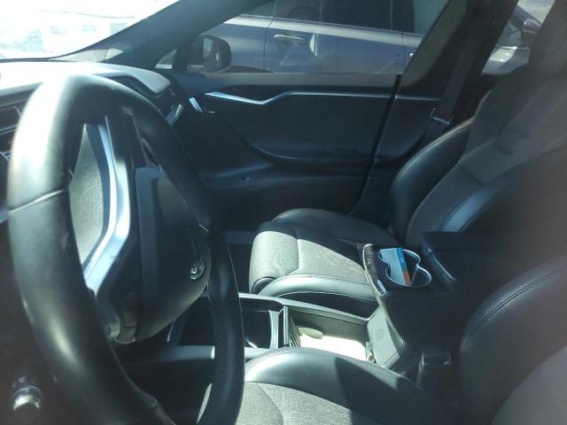 5YJSA1E21HF178566 - 2017 TESLA MODEL S Սև լուսանկար 7