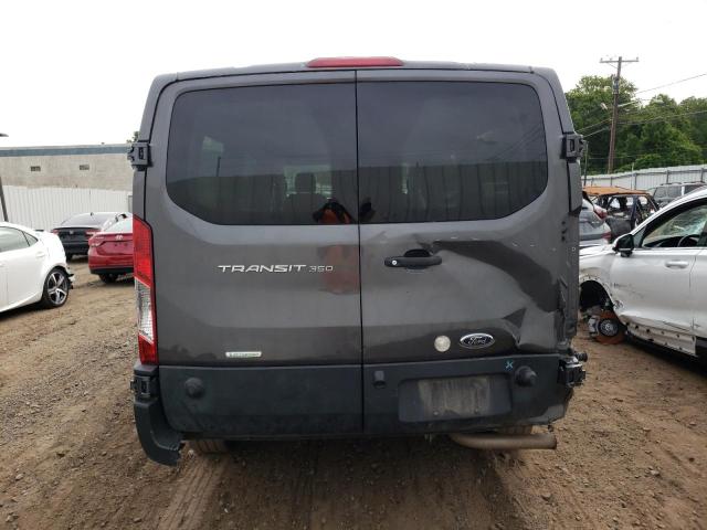 1FBAX2YG9LKB15433 - 2020 FORD TRANSIT T-350 GRAY photo 6