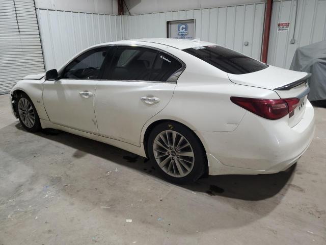 JN1EV7AP7KM516074 - 2019 INFINITI Q50 LUXE WHITE photo 2