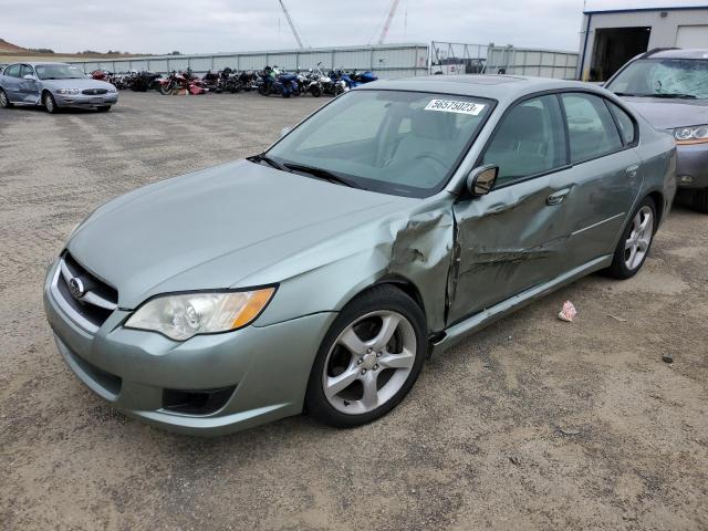 4S3BL616097233385 - 2009 SUBARU LEGACY 2.5I GREEN photo 1