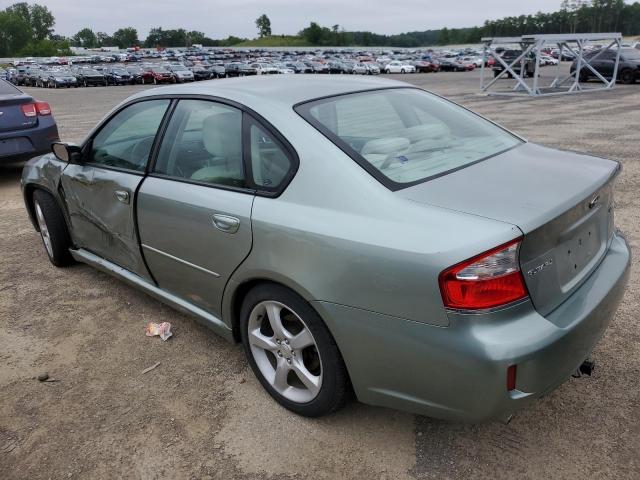 4S3BL616097233385 - 2009 SUBARU LEGACY 2.5I GREEN photo 2