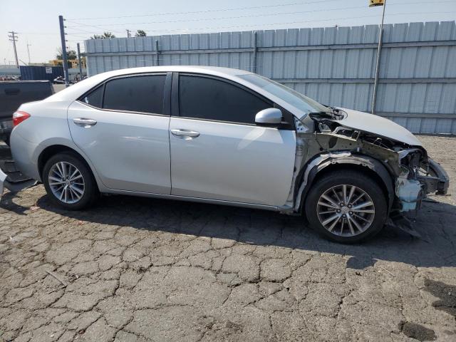 5YFBURHE3FP267343 - 2015 TOYOTA COROLLA L SILVER photo 4