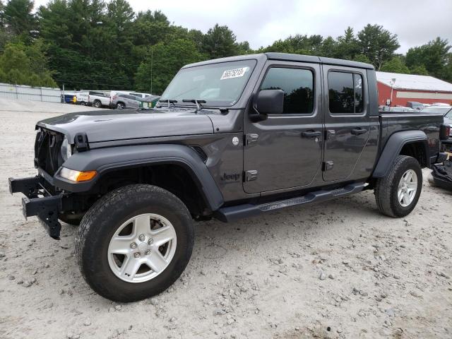 1C6JJTAGXLL130358 - 2020 JEEP GLADIATOR SPORT BLACK photo 1