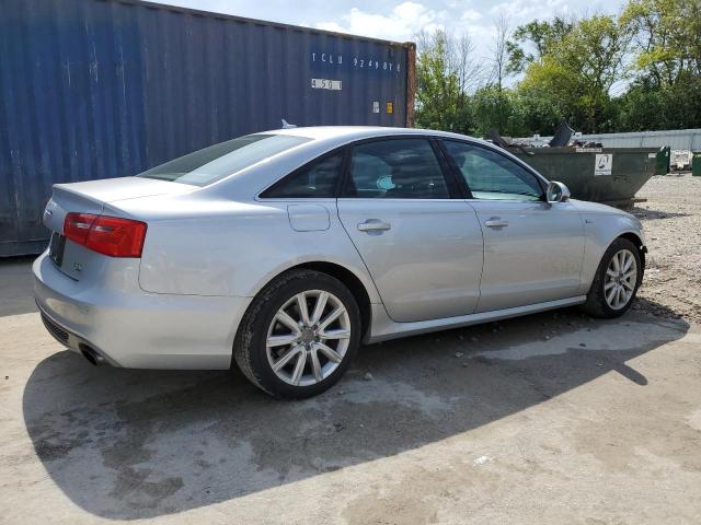 WAUJGAFC2CN134536 - 2012 AUDI A6 PRESTIGE ვერცხლისფერი ფოტო 3