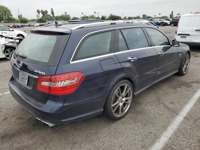 WDDHH7EB8DA747012 - 2013 MERCEDES-BENZ E 63 AMG BLUE photo 3