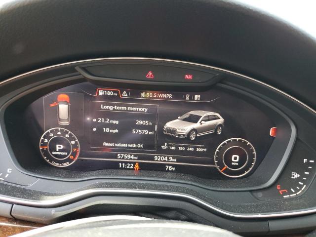 WA18NAF44JA041421 - 2018 AUDI A4 ALLROAD PREMIUM PLUS BLACK photo 9