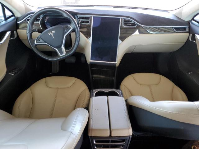 5YJSA1H10EFP67025 - 2014 TESLA MODEL S 棕色 照片 8