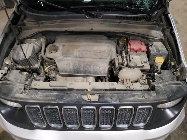 ZACNJBAB7KPJ91389 - 2019 JEEP RENEGADE SPORT Argent photo 12