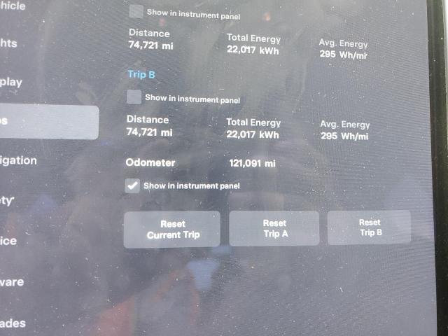 5YJSA1E25GF176883 - 2016 TESLA MODEL S Boz foto 9