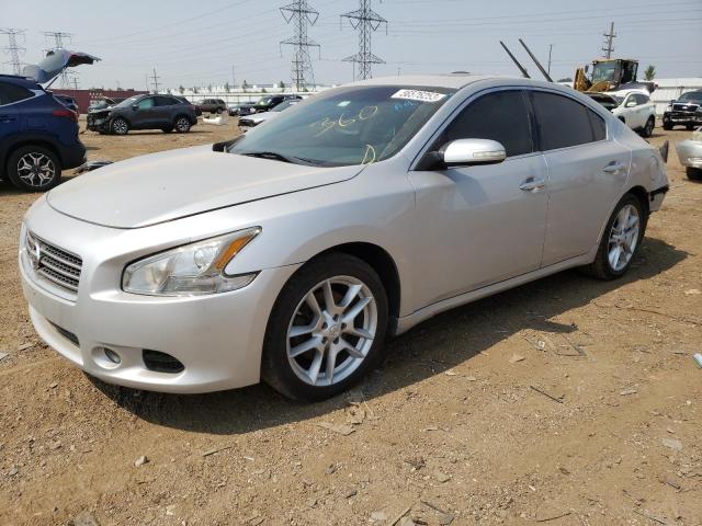 1N4AA5AP6BC869719 - 2011 NISSAN MAXIMA S SILVER photo 1