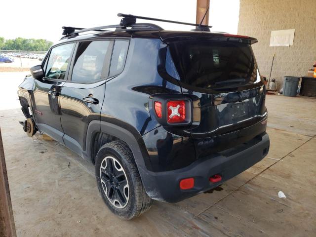 ZACCJBCT0GPE21538 - 2016 JEEP RENEGADE TRAILHAWK BLACK photo 2